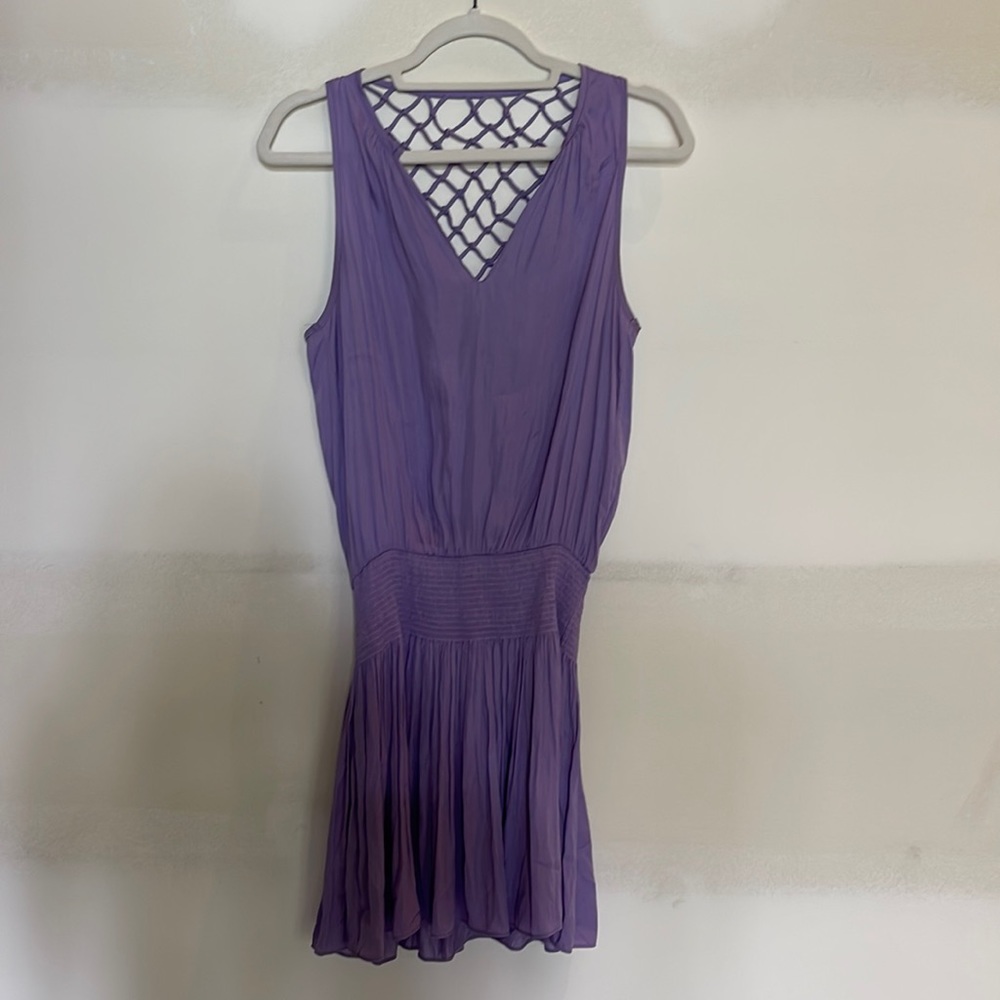 Do + Be purple mini dress